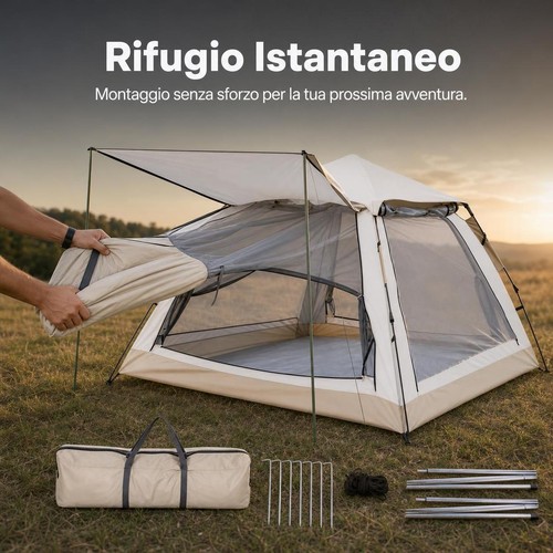 Tenda campeggio 5 - tenda,