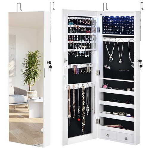 Costway armadietto portagioie - costway,