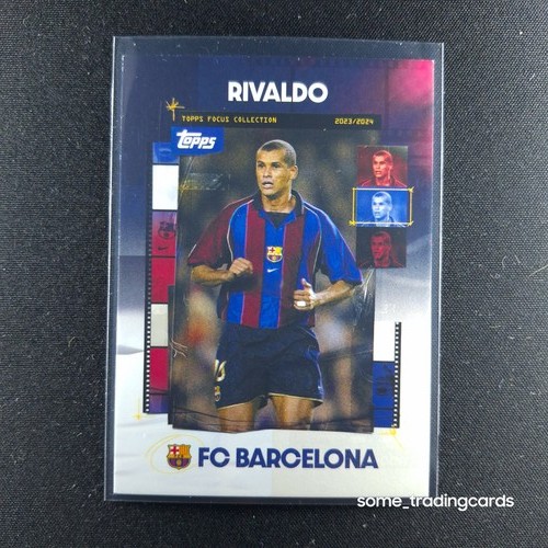Topps rivaldo barcelona - topps,