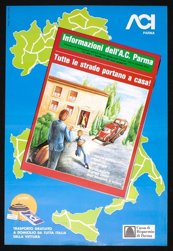 Aci parma manifesto poster - parma,