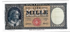 Italy: Banca d'Italia 1000