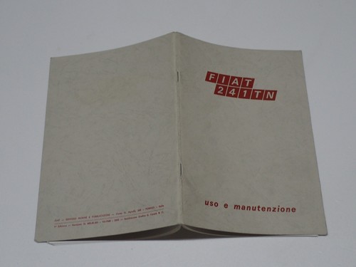 Libretto uso manutenzione - libretto,