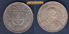 Svizzera - 5 Franchi 1932 B IN