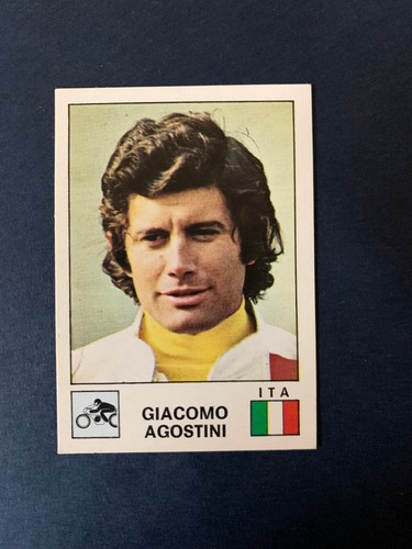 Giacomo agostini rare sticker - agostini,