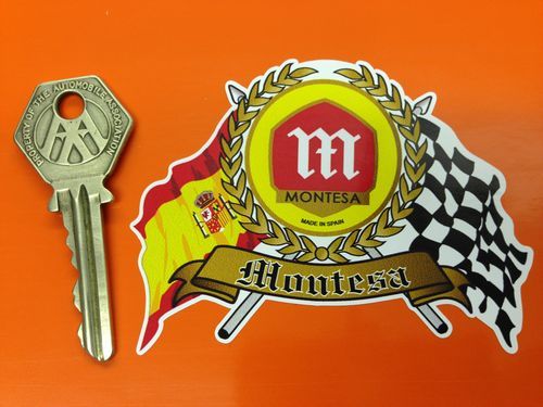 Adesivo montesa bandiere - montesa,