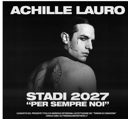 Vendo biglietto achille - achille, lauro