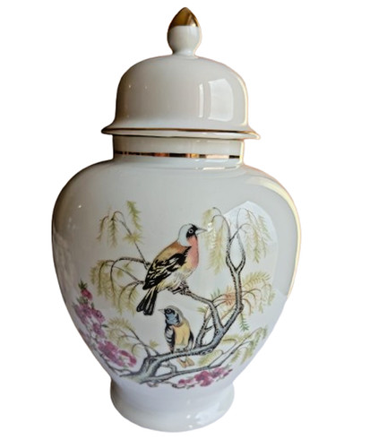 Vaso porcellana con - in,