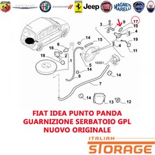 FIAT IDEA PUNTO PANDA GUARNIZIONE SERBATOIO GPL NUOVO ORIGINALE 71753539