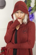 Marvel WandaVision Scarlet Witch Cardigan con cappuccio L XL 2XL NUOVO