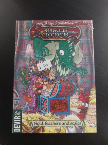 Dragons chickens boardgame - dragons,