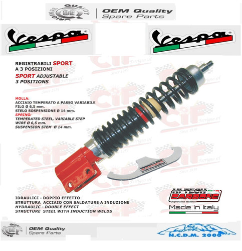 Ammortizzatore anteriore - ammortizzatore,