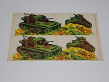 MARCA STELLA ESERCITO ITALIANO CARRI ARMATI SOLDATINI DI CARTA