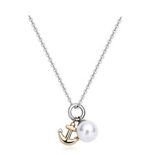 Sagapo Collana Donna Con Perla