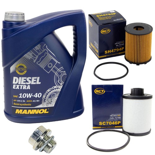 Kit olio ispezione - kit, 5l
