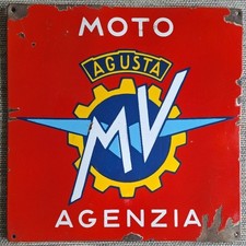 MV Agusta Insegna smaltata