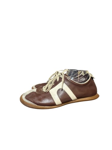 Sneakers camper pelle marrone - pelle,