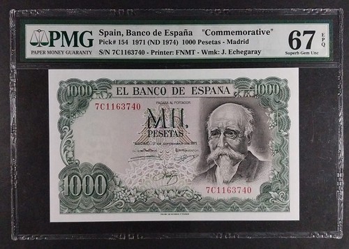1000 pesetas 1971 - pesetas,