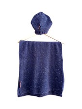 Guess Jeans set stola e capello Blu Navy Misto Cotone Da Donna 