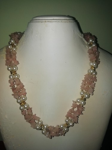 Collana vintage quarzo - in,