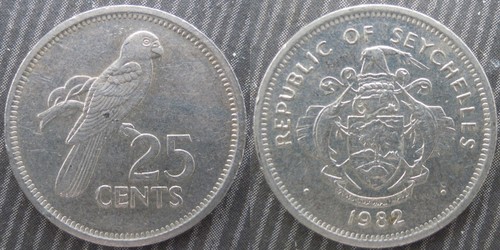 Seychelles 25 cents 1982 - seychelles, #