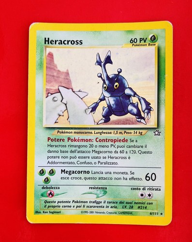 Lotto carte pokemon heracross - lotto,