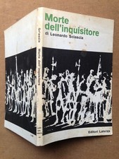 Sciascia, LA MORTE DELL'INQUISITORE, Laterza Libri del Tempo n. 84, 2a ed. 1964