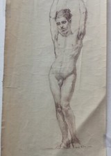 Disegno a pastello Nudo