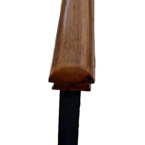 Corrimano legno 130x6x3 5 - legno, 130x6x3,5