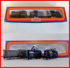 MARKLIN HO 2842 CONFEZIONE FS D236 002 + 2 CARRI CISTERNA "OLIO FIAT" OVP !!!