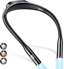 Luce per Lettura Libri a Letto Collo, LED Luce Lampada Da Lettura per Libro Rica