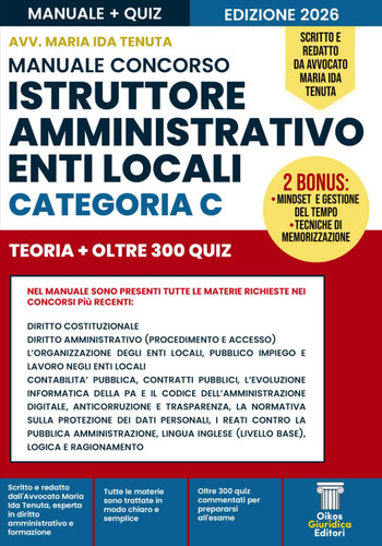 Manuale concorso istruttore - concorso,
