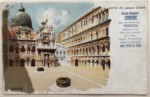 Cartolina pubblicitaria - cartolina,