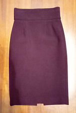 gonna tubino bordeaux ZARA