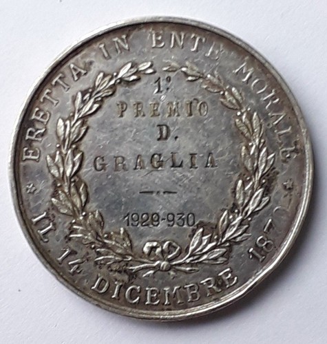 Medaglia società scuole - medaglia,