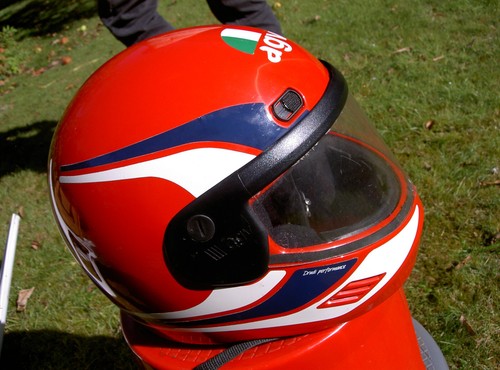 Vintage retro agv motorcycle - vintage,