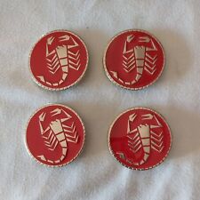 ABARTH N° 4 COPRI MOZZO COPPETTE BORCHIE