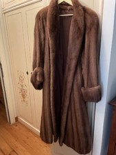 Pelliccia di visone Selvaggio Made In Italy - marrone Tg M/L