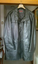 cappotto lungo uomo NOS pelle italiana BASILE