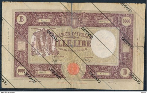 Italia 1000 lire - °°°,