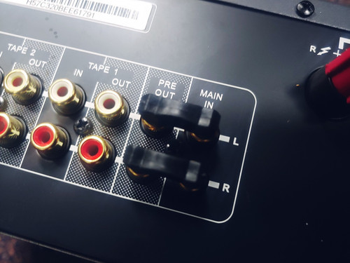 Nad 320bee amp pre main - pre, in