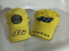 Due Cappellini Gialli Valentino Rossi Campioni USATI Usati Buone Condizioni! ! ! !