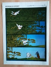 MORDILLO SPORT POSTER PAGINA CLIPPING DA GUERIN SPORTIVO AGOSTO 1982