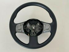 VOLANTE IN PELLE NISSAN MICRA K 13 ANNO 2013 CON PICCOLI SEGNI COME DA FOTO