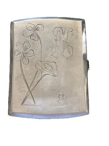 Portasigarette argento polacco