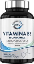 Vitamina B3 nicotinamide 54 mg