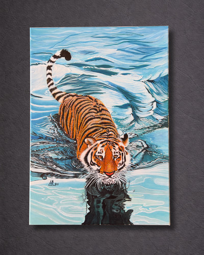 Dipinto originale tigre - originale,
