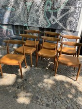  7 sedie Hans Wegner W2 per