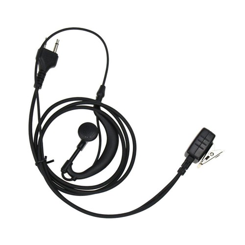 Shape ear hook - g-shape, earpiece