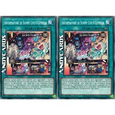 INFORMATORE DI SUNNY LIVE☆GEMELLA 2x • Comune • MP22 IT161 • 1Ed • Yugioh!