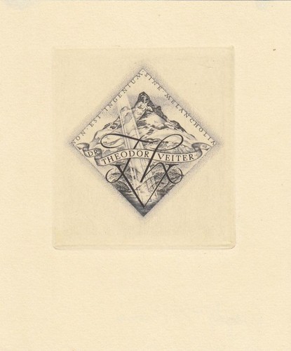 Exlibris libris incisione - exlibris,